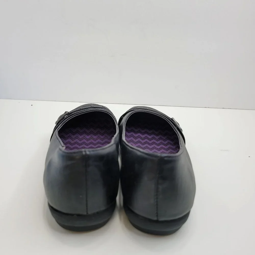 Wonder Kids Kathy Girl's Flats Slip Resistant Black US Size 1 NIB
